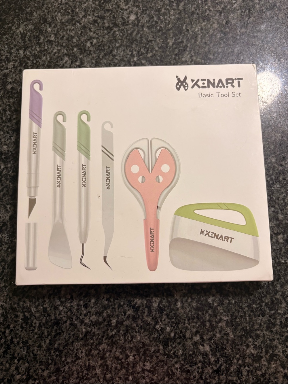 Kenar Basic Tool Set - White, Pink, Blue